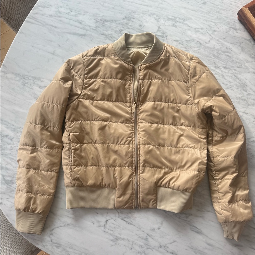 Lululemon nonstop bomber jacket size 8
